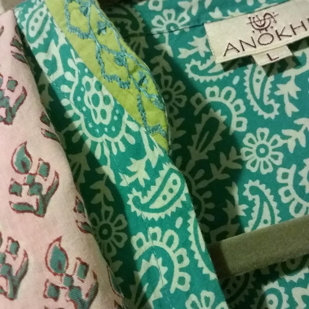 Anokhi Summer Dress w/matching Scarf